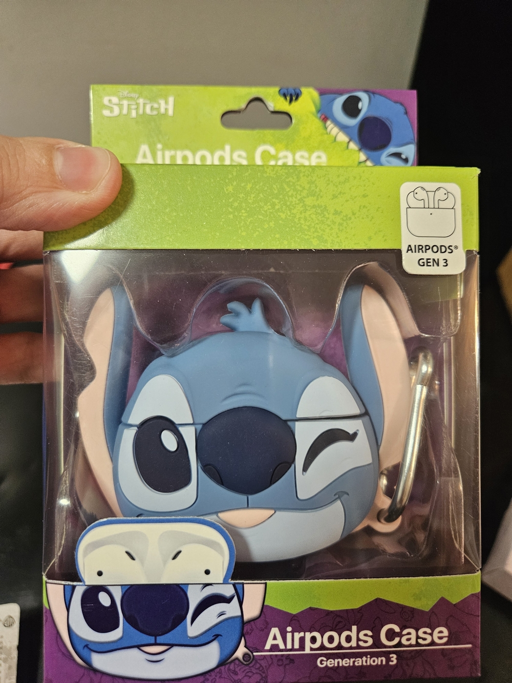 Disney Stitch Blue AirPods Case (Generation 3)